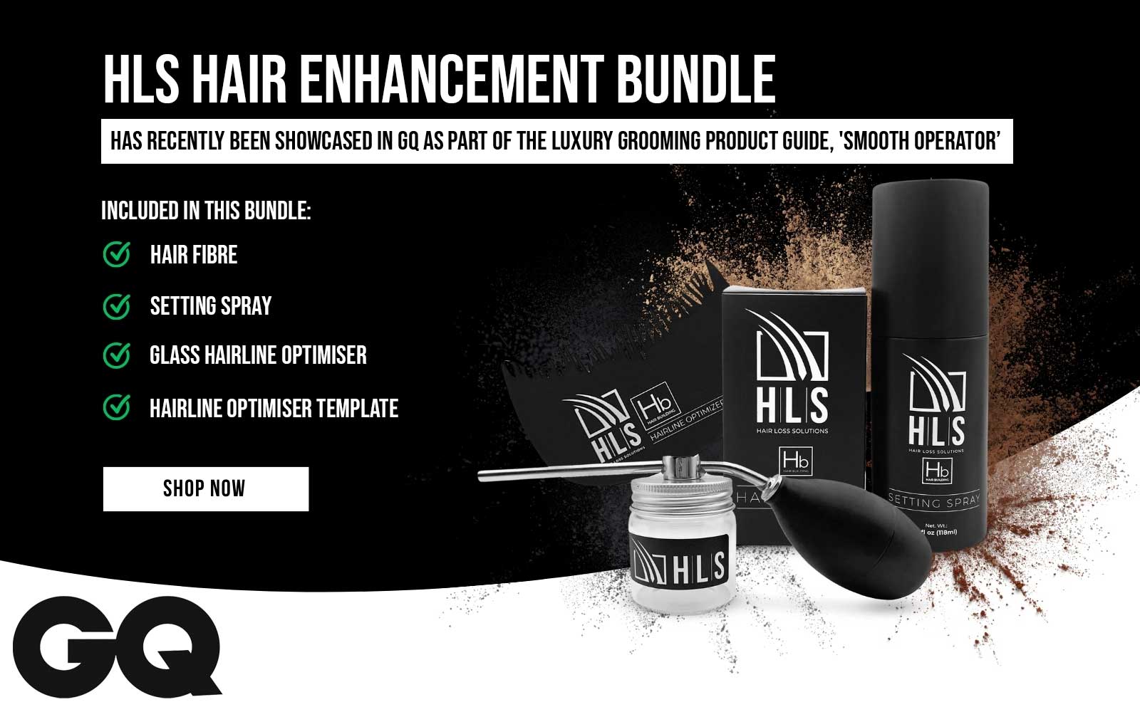 Are HLS Hair Fibres Visible?