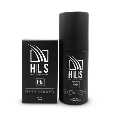 HLS® HAIR FIBER + SETTING SPRAY